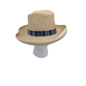 Vintage Betmar Womens‎ Classic Roll-Up Paper Sun Hat One Size